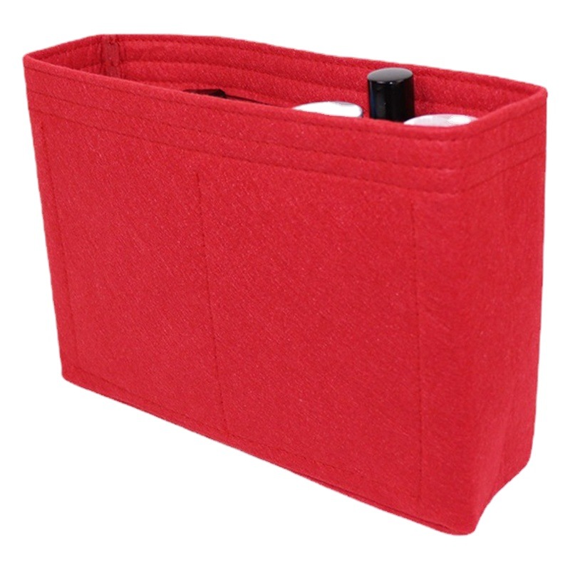 Cross-border wholesale felt liner bag Dragon bag middle bag storage and finishing lining bag felt dumpling-shaped cosmetic bag