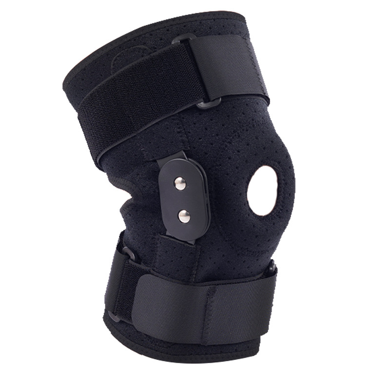 Picture of Sports knee pad cover joint cover protection meniscus aluminum alloy bracket support running protector patella hinge knee pad