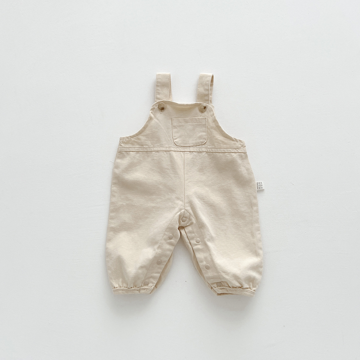 Picture of Korean style ins children's clothing spring and summer trendy matching boys and girls Baby Children's solid color Korean casual Children's overalls