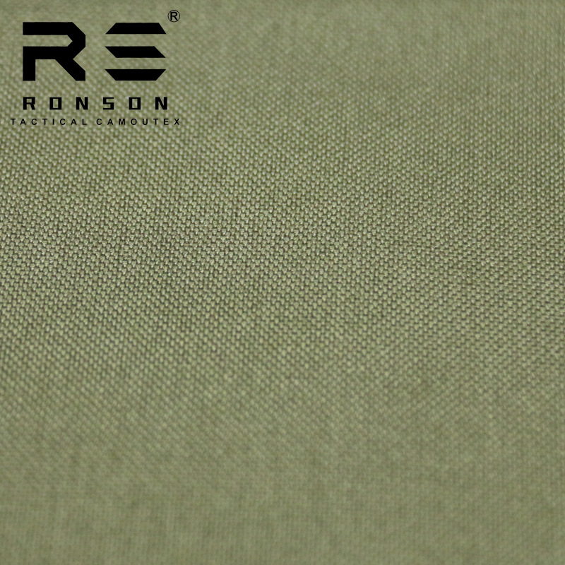 Picture of Rongsheng Factory in stock 1000D Polyester Vacated Silk khaki Fabric Wear Resistant High Strength Waterproof PU Oxford Cloth