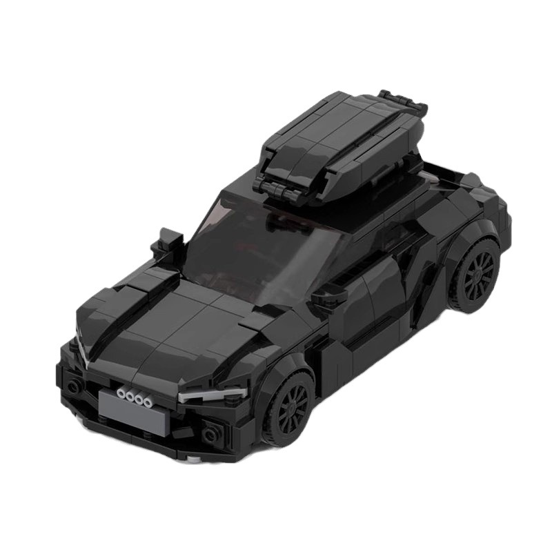Picture of Compatible with Lego MOC car model Audi RS6 V2 domestic building blocks assembled racing speed8 grid car series
