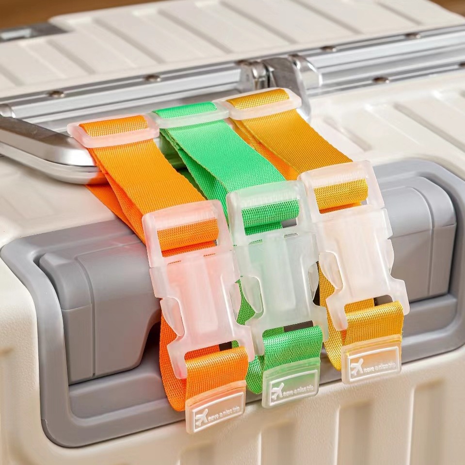 Suitcase Hanging Buckle Holder Portable and Strong Travel Suitcase Packing Strap Luggage Fixed Lanyard Strap