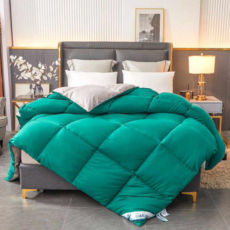 Picture of genuine goods Feather Velvet Quilt Spring and Autumn Quilt Thickened Gift Winter Quilt Down Quilt Cold-proof Warm Thick Quilt for Student Dormitory