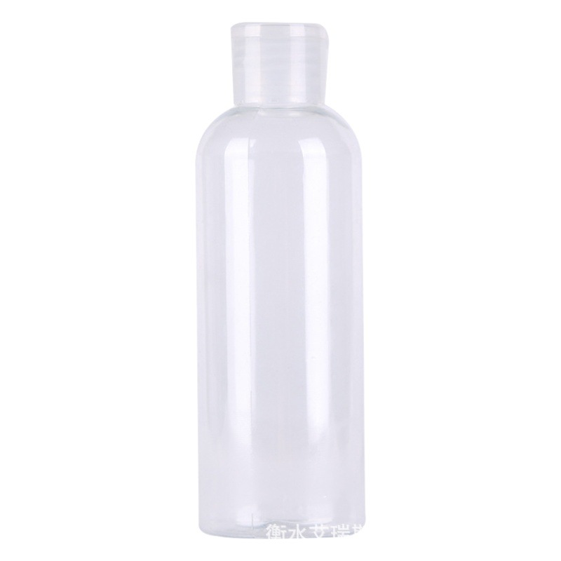 Transparent Butterfly Cap Plastic Bottle 10Ml-100Ml Squeezeable Bottle Pet Cosmetics Flip-Top Liquid Small Bottle