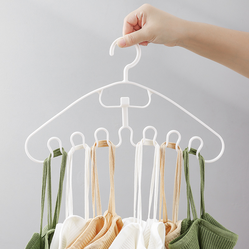 Picture of Wave Sling Hanger Hanging Clothes Traceless Home Student Dormitory Non-slip Multi-functional Hanging Clothes Support Tie Underwear Storage