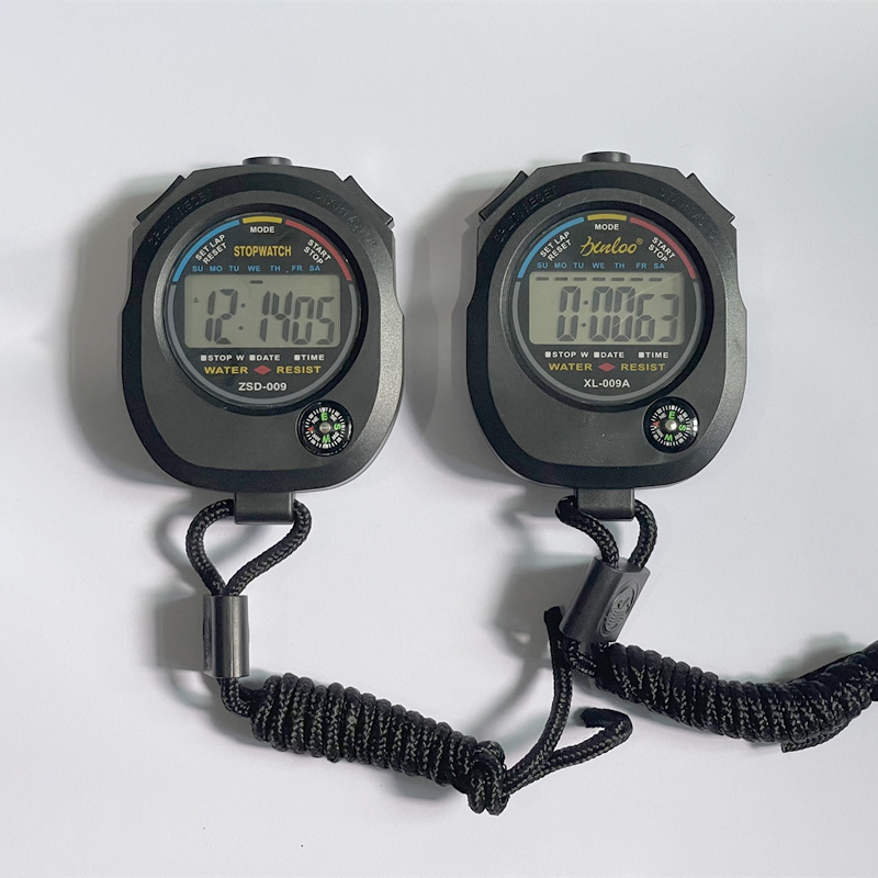 Picture of Stopwatch Timer Digital Stopwatch Two-Track Stopwatch Referee Sports Fitness Equipment Waterproof Digital Watch 009A