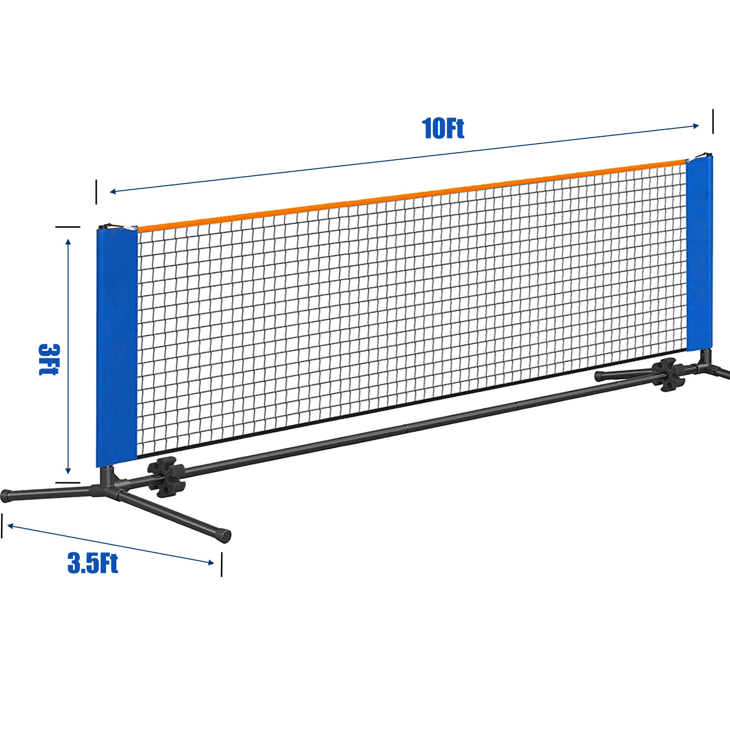 Picture of Amazon Metalframepickleballnet Portable Pickleball Net Rack Tennis Net Rack Cover Outdoor