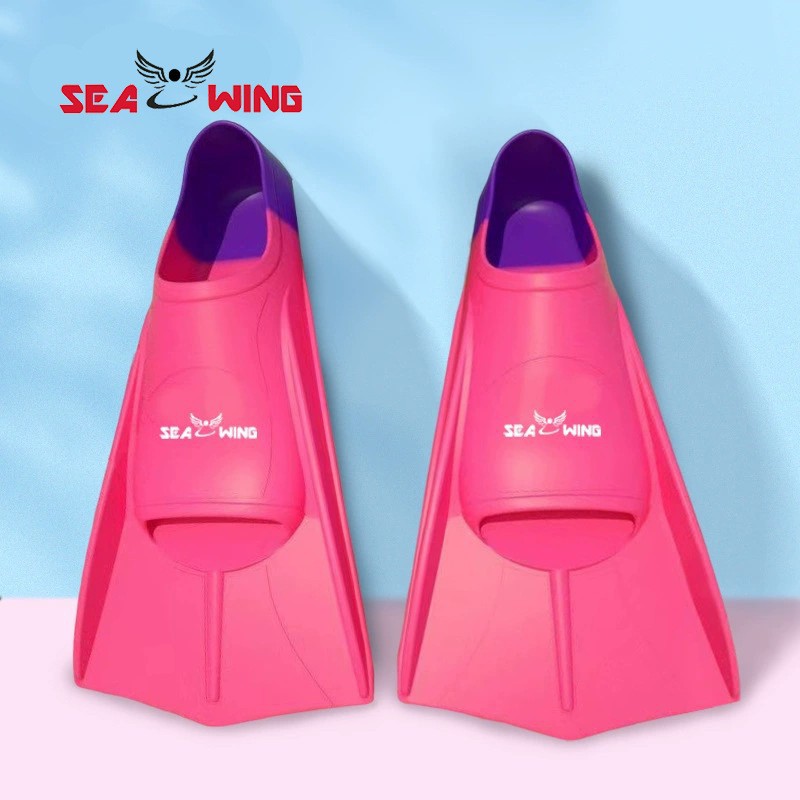 Picture of Free diving flippers for men and women diving swimming frog shoes swimming frog lightweight diving feet silicone short flippers training professional