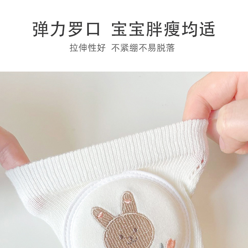 Picture of Baby Knee Pad Anti-fall Baby Crawling Leg Pad Artifact Children's Summer Learning to Crawl Toddler Knee Pad