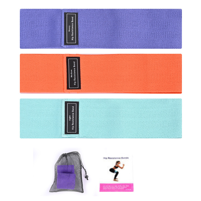 Picture of Squat Yoga Hip Belt Hip Abuse Ring Non-slip Bodybuilding Yoga Hip Ring Hip Strength Training Stretching Belt