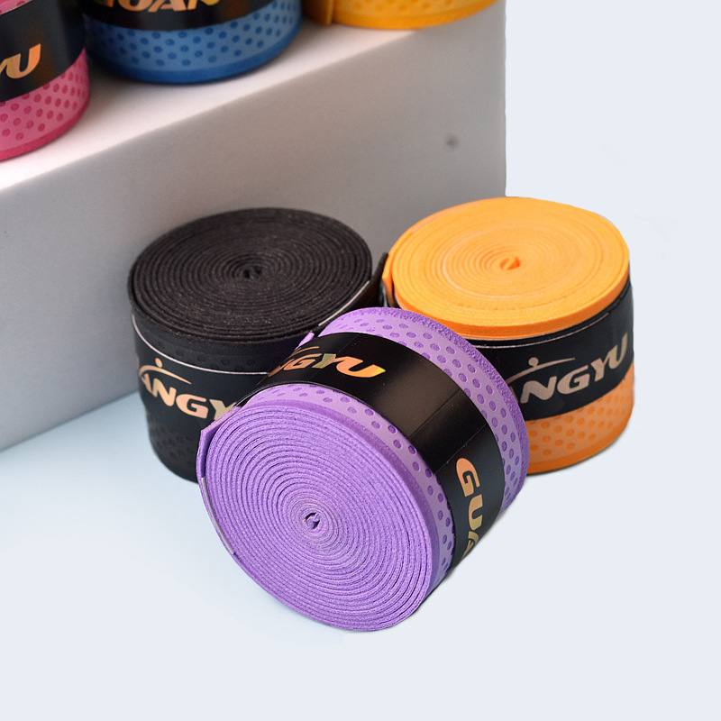 Picture of Guangyu Flat Embossed Badminton Hand Glue Dry Wear-Resistant Hand Glue Grip with Fishing Rod Handle Wrap with Non-Slip Sweat-Absorbent Band
