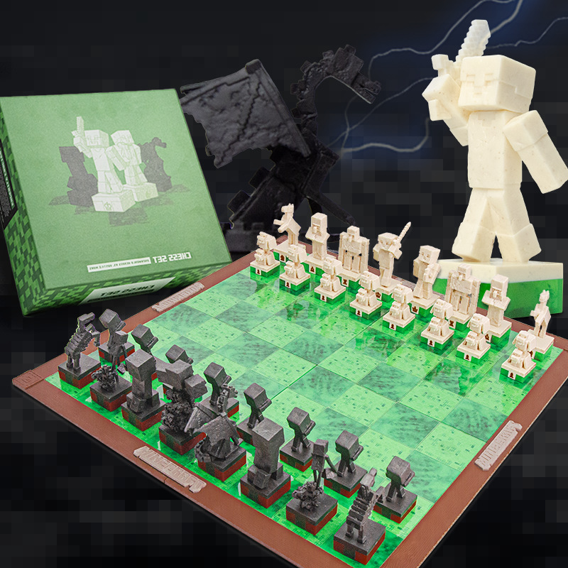 Minecraft Chess suit Fun Toy Game suit Birthday Gift Boy Girl Gift