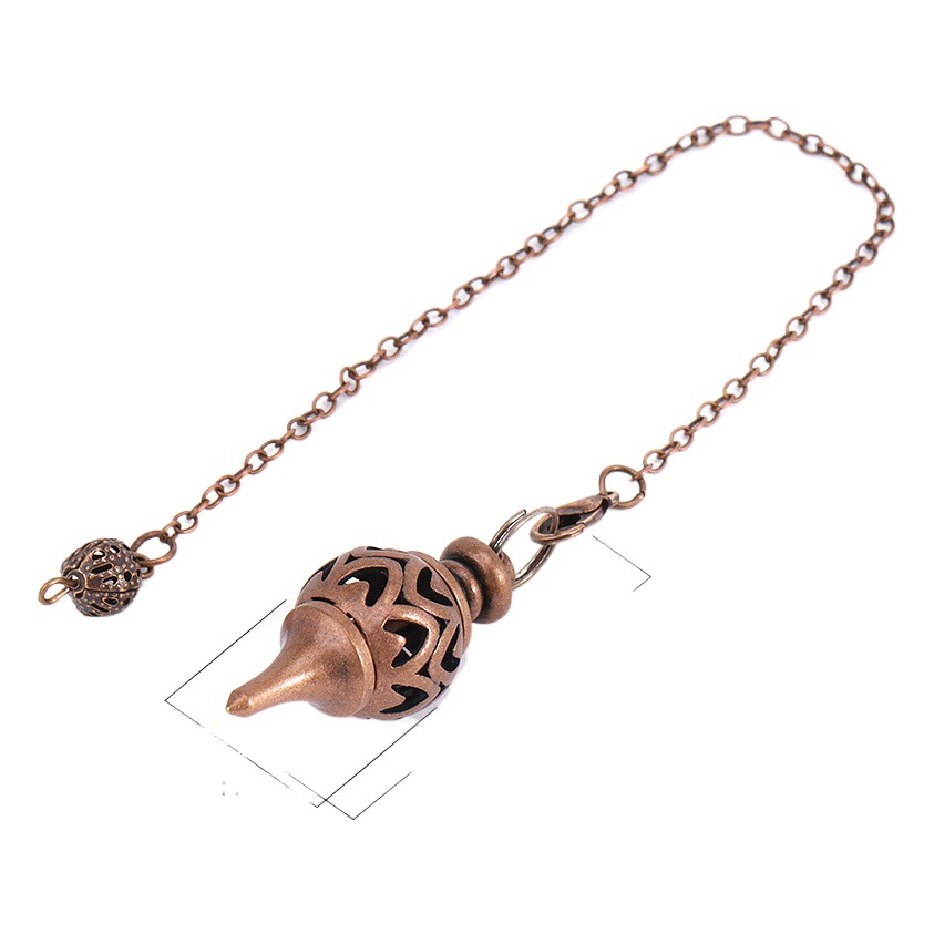 CSJA cross-border e-commerce European and American hot selling copper material electroplating environmental protection hollow detachable conical spirit pendant