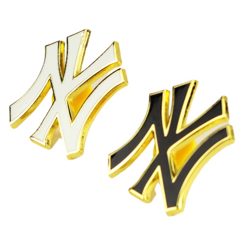 New Baseball Hat Badge Hat Pins New Era Metal Decoration Painted Hat Pin Enamel Pin in Stock