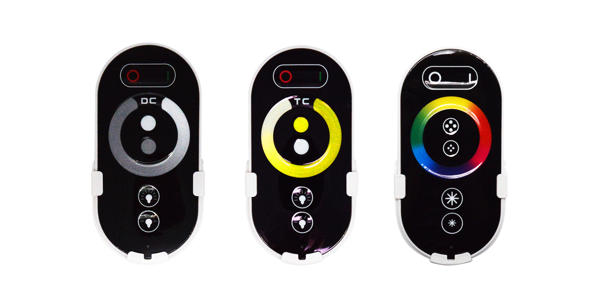 Picture of Led Light Strip Touch Panel Controller Rgb Control Tempered Glass 86 Wall Smart Control Tempered Glass Panel