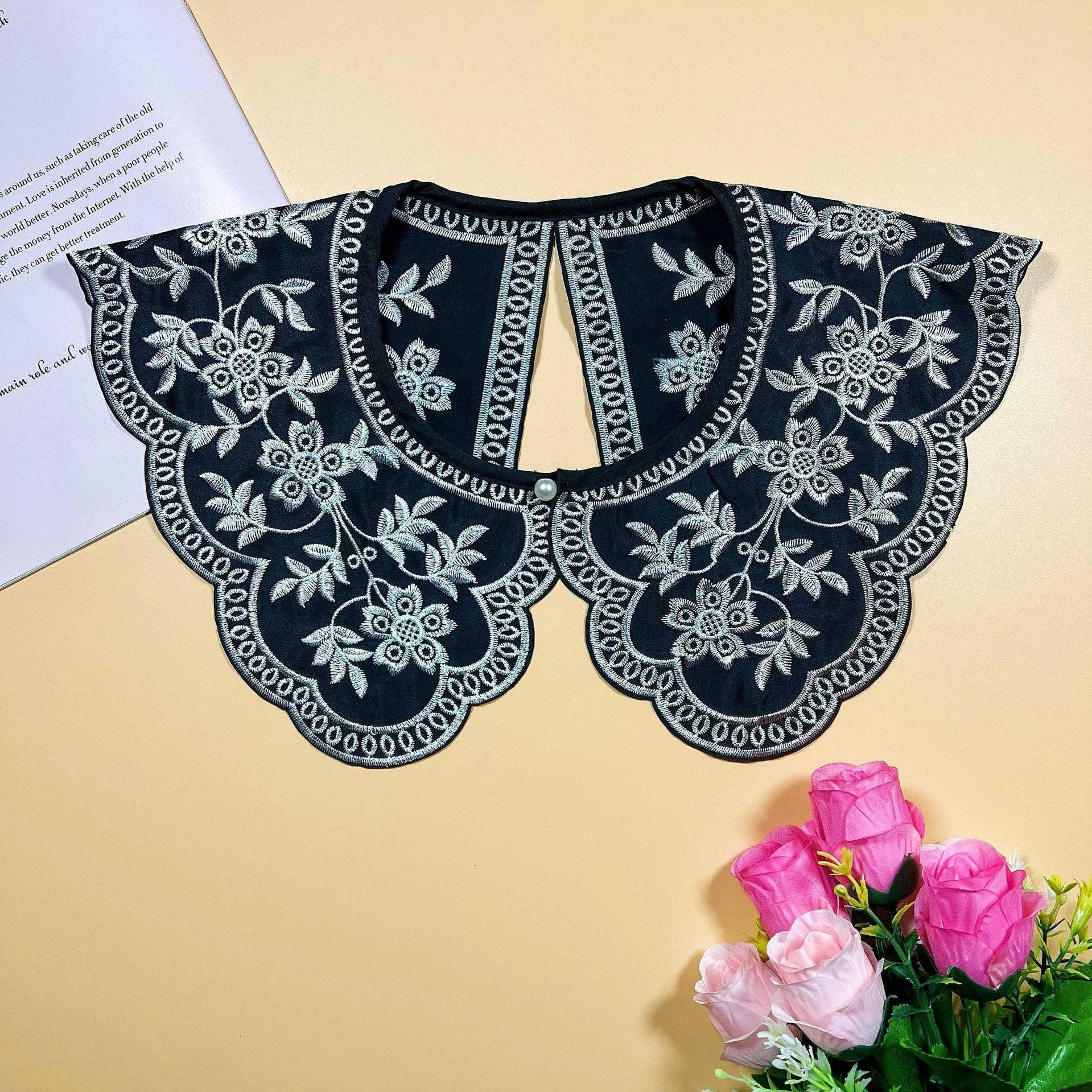 Picture of Korean Style Outer Matching Skirt Small Shawl Adult False Collar Children's Age-reducing Doll Collar All-match Lace Collar Decorative Collar