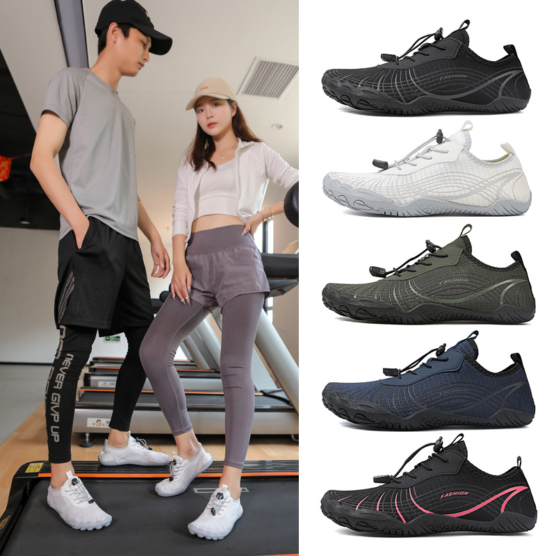 Picture of Cross-border New Outdoor Tracing Shoes Wading Beach Shoes Diving Ski Shoes Swimming Fitness Riding Climbing Five Finger Shoes