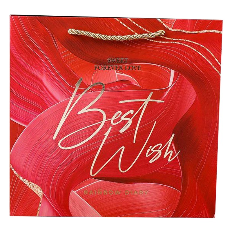 European red INS gift box candy box creative gift box wedding gift box candy box wholesale