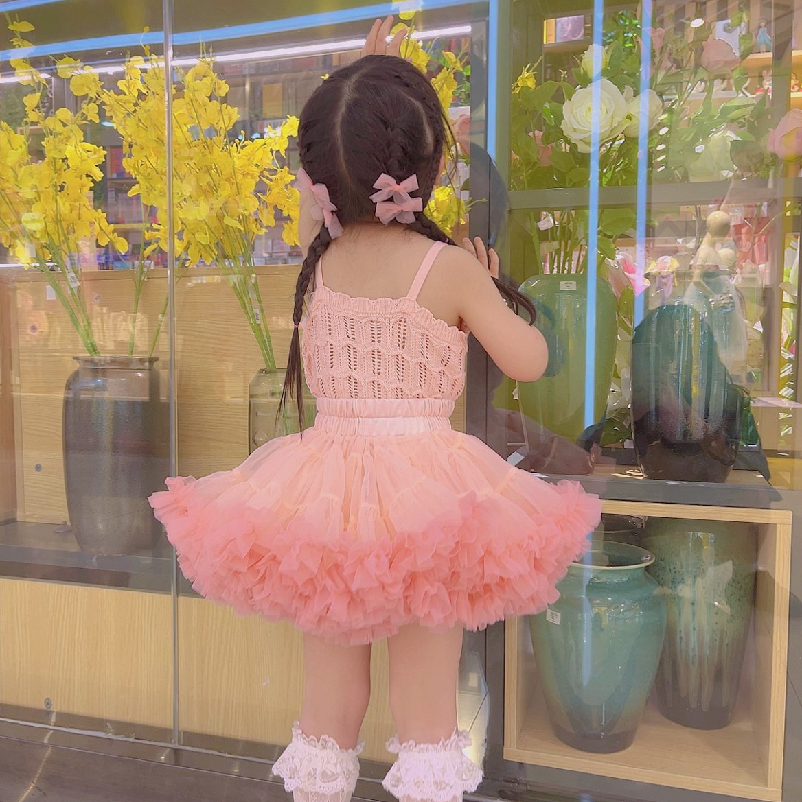 Picture of Brand Children's Skirt Genuine TUTU Skirt Tutu Skirt Girl's Skirt Princess Skirt Children's Flower Skirt Convex Skirt