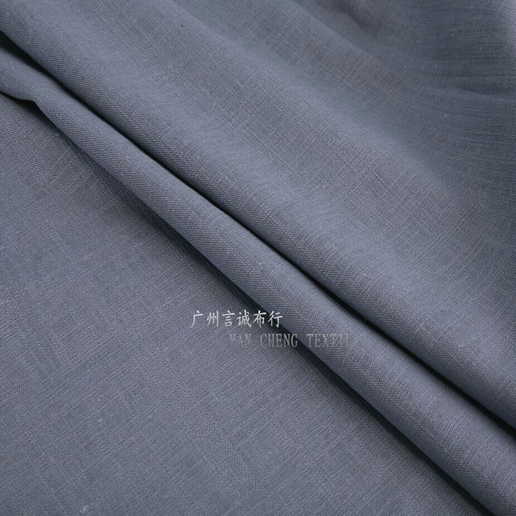 12*12 bamboo elastic linen cotton fabric plain casual wear jacket woven fabric manufacturers wholesale