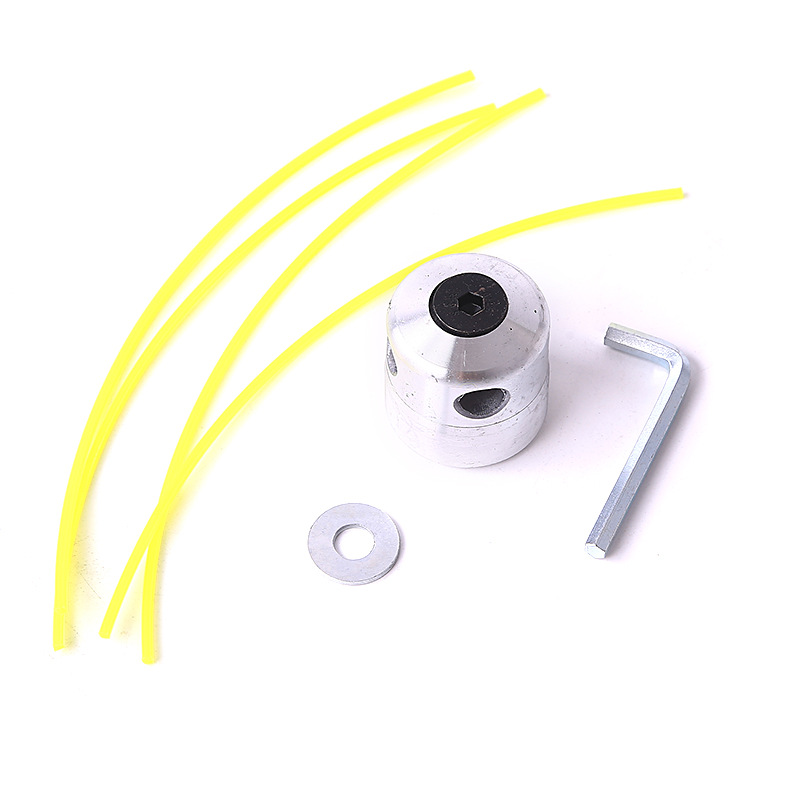 Grass head universal lawn mower head weeding head lawn rope lawn mower accessories wear-resistant disassembly-free lawn mower grass head