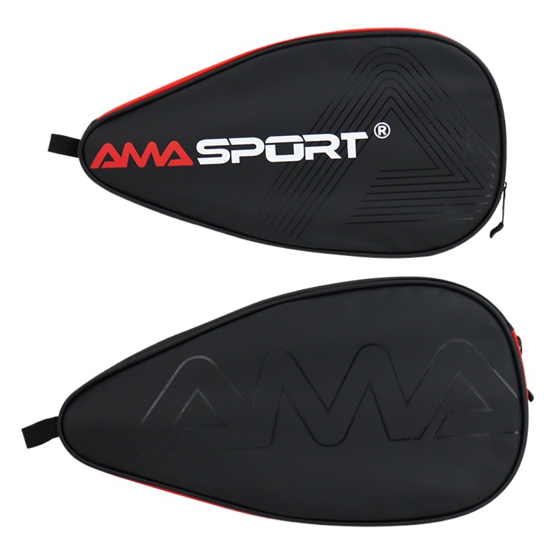 AMA amaishi peak ball pickleball racket cover-lychee leather-waterproof and durable