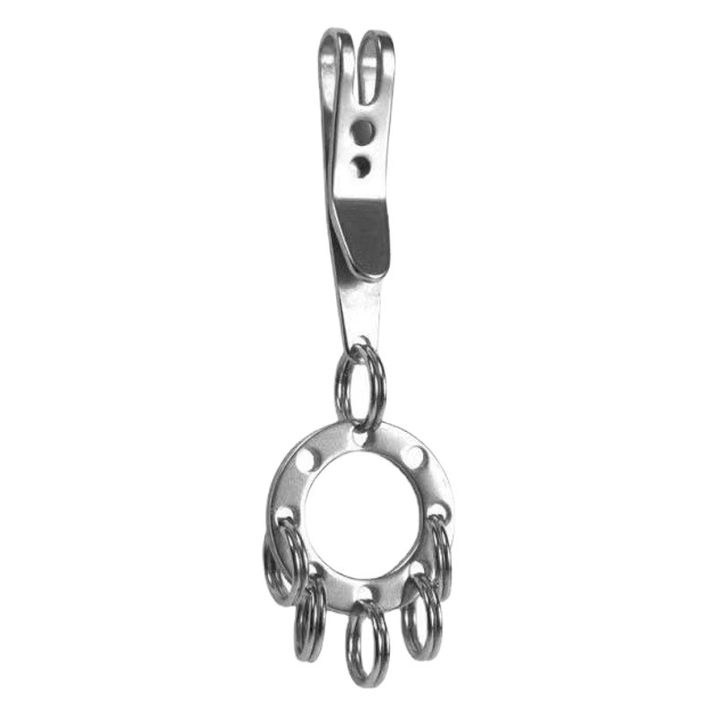 Mini Pocket Quick Hanging Clip Keychain Accessories Zinc Alloy EDC Outdoor Suspension Clip Mountaineering Key Ring