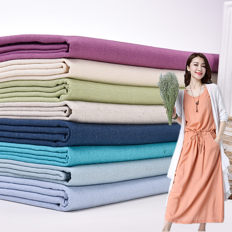 Cotton and Linen Fabrics, Clothing Fabrics, Plain Thin Linen Fabrics, Handmade Cloth Backgrounds, Embroider Fabrics, Bamboo Linen Fabrics