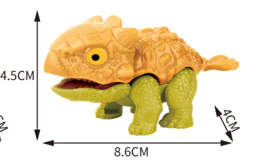 Picture of Cross-border New Explosions Children's Educational Finger-biting Dinosaur Toys suit Finger-biting Dinosaur Small Animal Blind Bag Blind Box