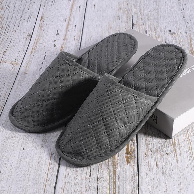 Picture of Hotel Slippers, Guesthouse and B&B Disposable Cotton Slippers, Winter Travel Home Hospitality, Thickeneded Non-Slip Logo Wholesale