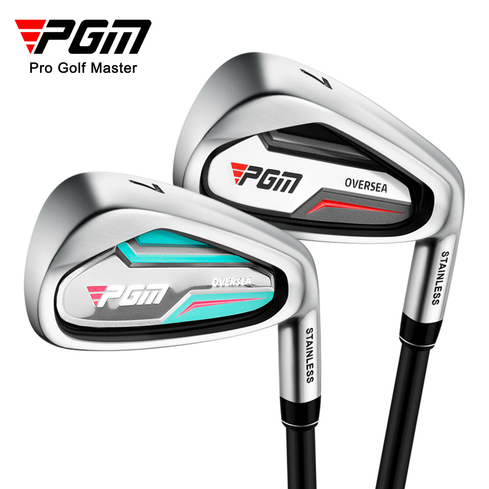 Pgm Golf Club Right-Hand Men's and Women's No. 7 Iron Stainless Steel Head Steel Club/Carbon Club Golf Practice Club