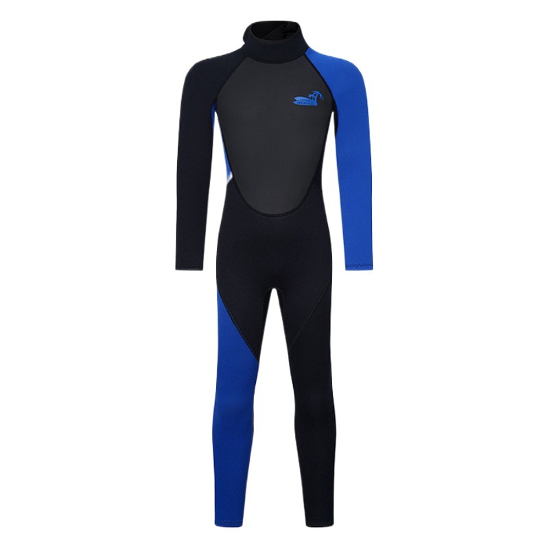 NEWAO3MM thickened children's diving suit one-piece diving suit boys and girls winter surfing swimming insulation