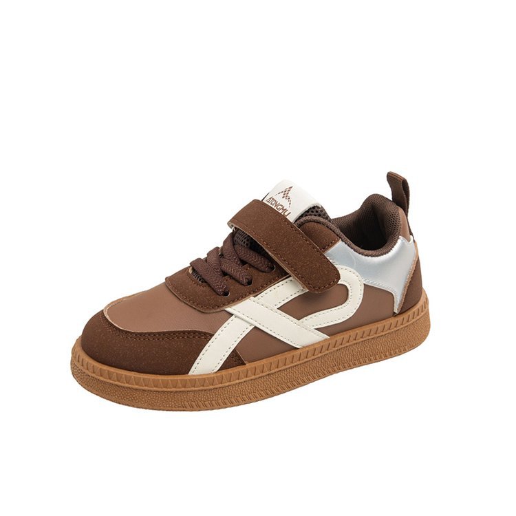 Picture of Children's board shoes new 2025 spring and autumn comfortable and breathable boys' and girls' moral training casual shoes, fashionable sneakers, children's shoes