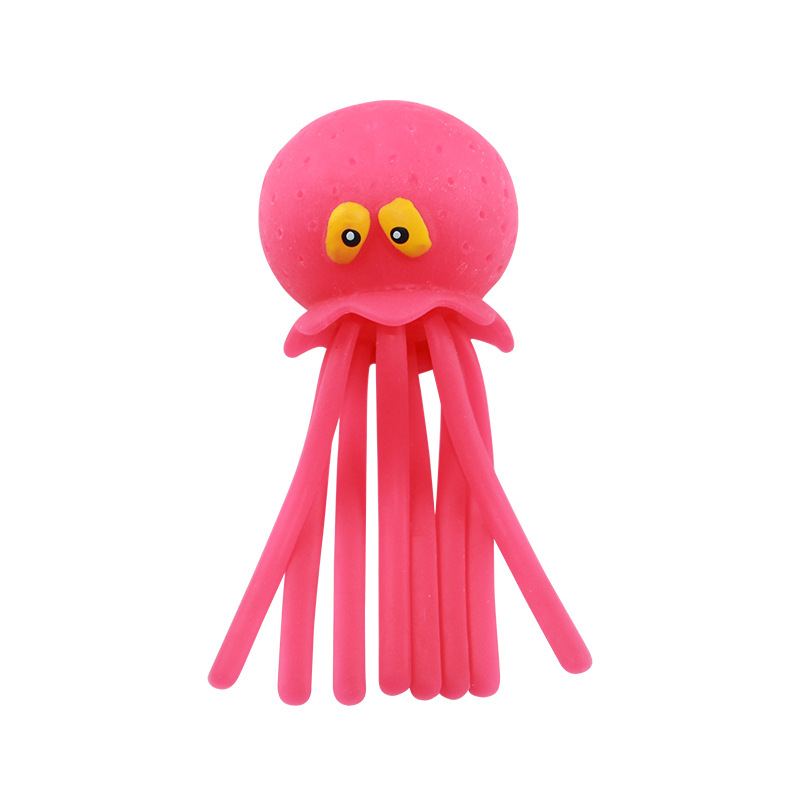 Picture of Octopus pinch music marine animals children bath toys TPR play water decompression toys octopus Octopus wholesale