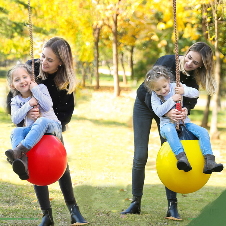 Kindergarten Kidsren's Toys Climbing Swing Ball Hanging Inflatable Ball Sensory Training Equipment Outdoor Sports Fitness
