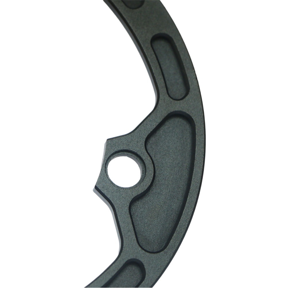 Mountain bike bicycle chain cover protective cover 4-hole protective cover Chain cover 42T denture plate protective plate denture plate cover