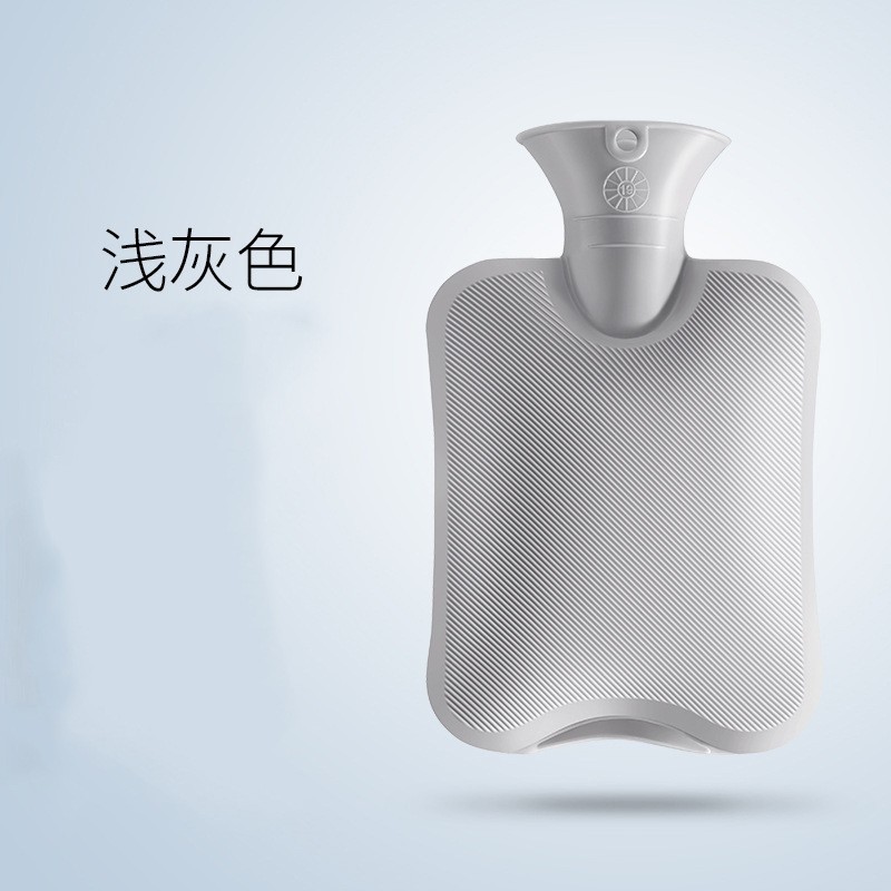 Picture of Water-Filled Hot Water Bag, Thickeneded Explosion-Proof Plush Hot Water Bag, Large Portable Hand Warmer, Water-Filled Hot Compress for Female Students