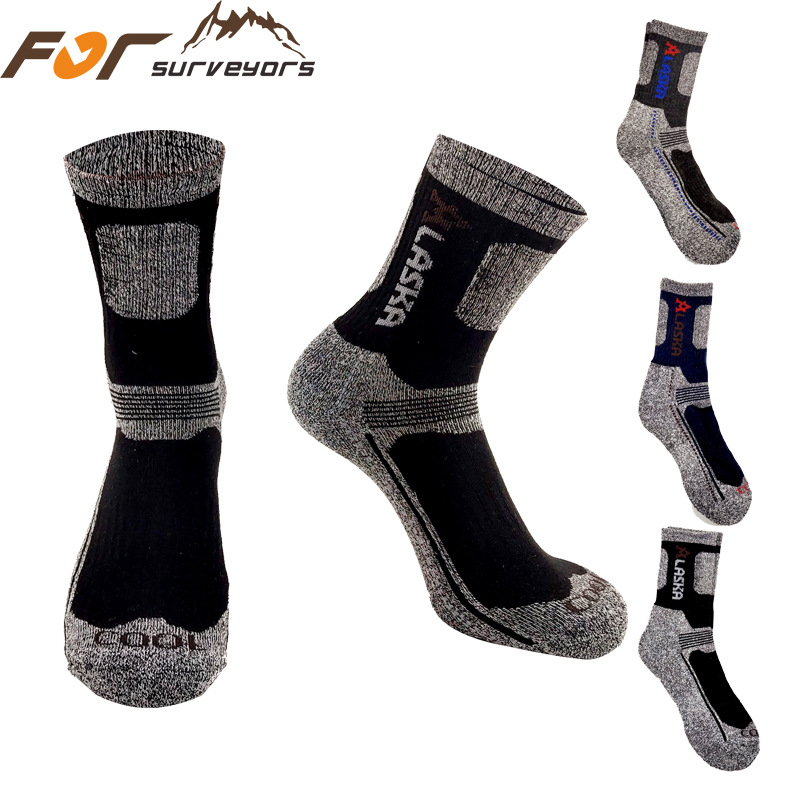 for brand mountaineering sports socks towel bottom thickened outdoor hiking socks A men's running quick-drying Special
