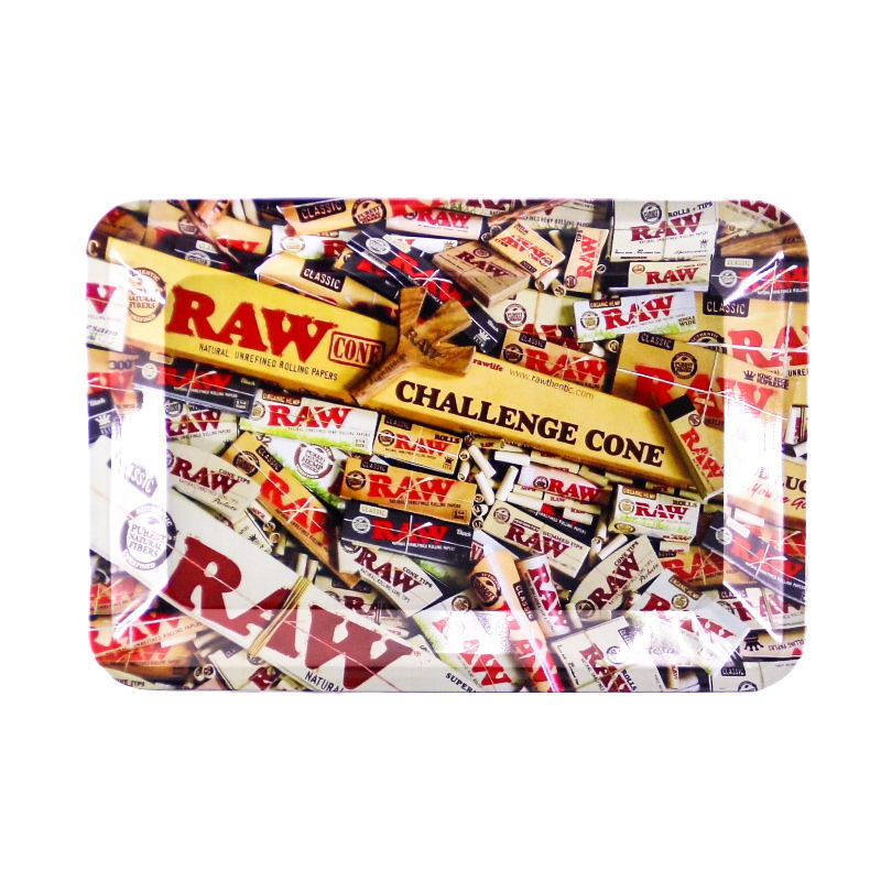 Picture of 180*125mm Tinplate Cigarette Tray, Small Cigarette Tray, Metal Iron Tray Tray, Tobacco Wire Operation Tray, Smoking Tray