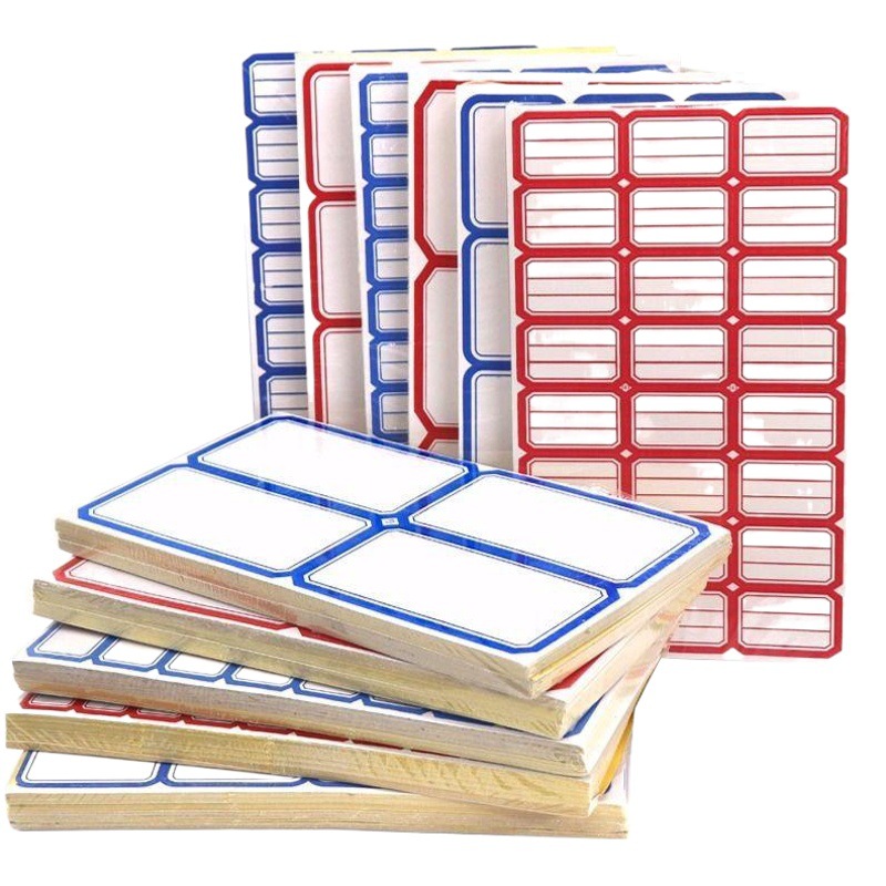 Office self-adhesive label paper mouth pick-up paper 68 stickers handwritten price paper name sticker wholesale
