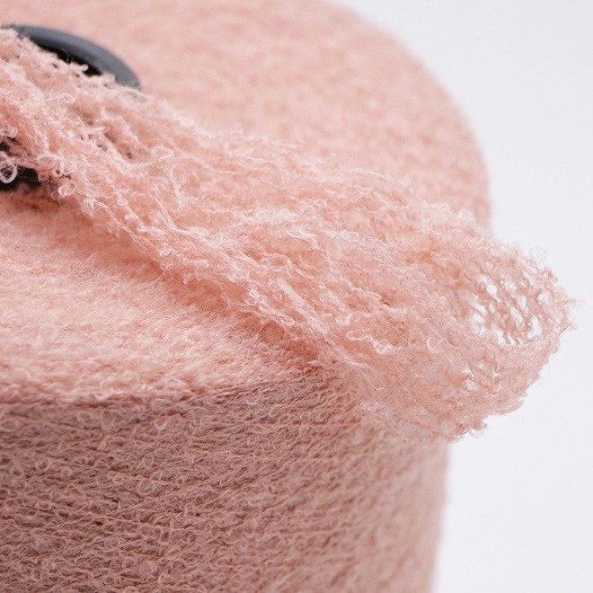 15 Pieces of Elastic Wool Loop Yarn, Elastic Loop, Ultra-Fine Loop, 50 Acrylic, 30 Nylon, 17 Wool, 3 Spandex
