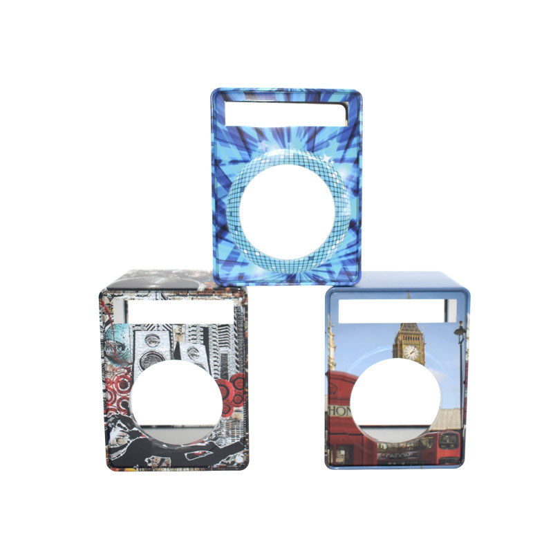 Audio Can Fashionable Portable Audio Iron Box Speaker Shell Pet Heated Lampshade Shell