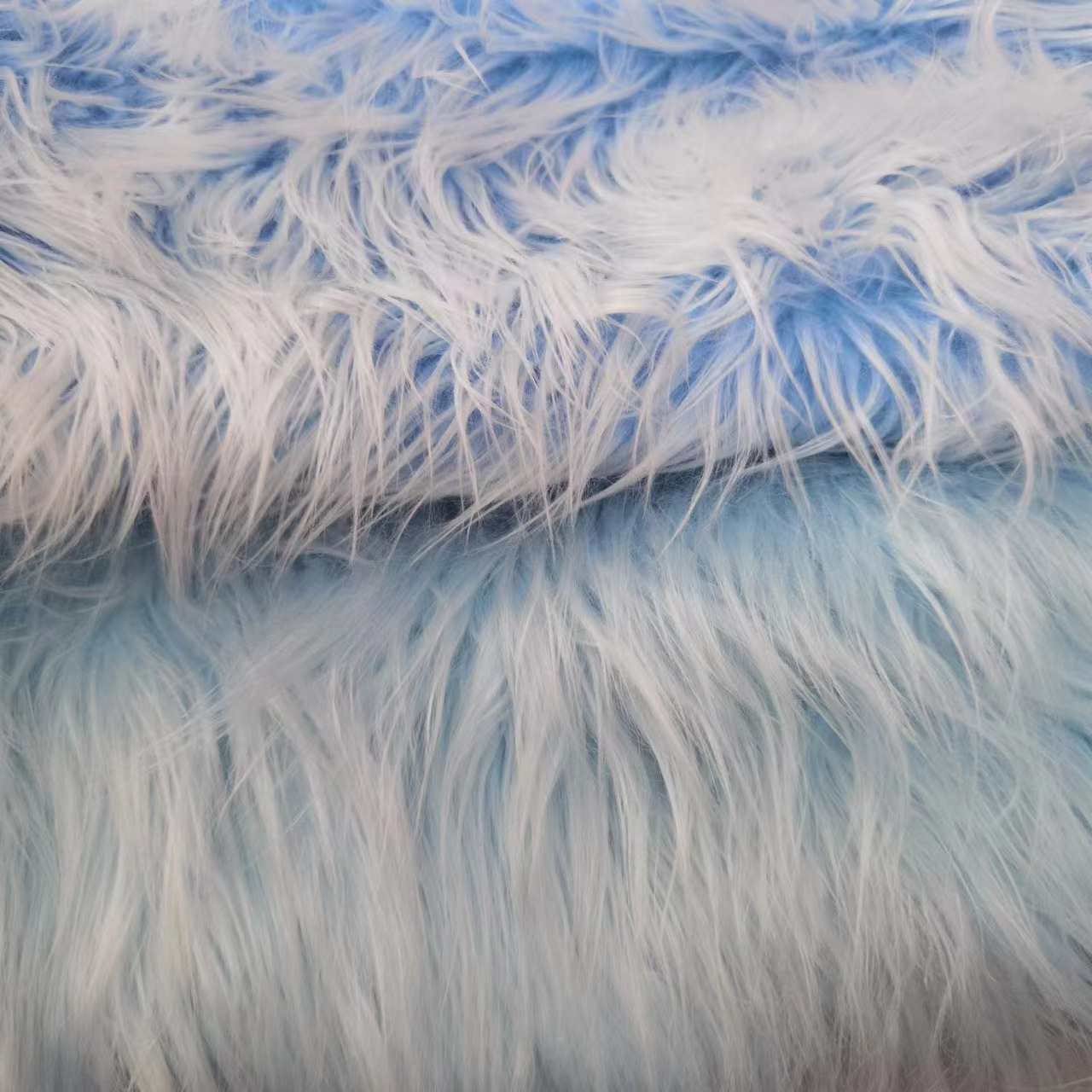 Spot 1000 grams of thickened long animal hair basket white long hair rolled bunch of downy hair thickened long hair