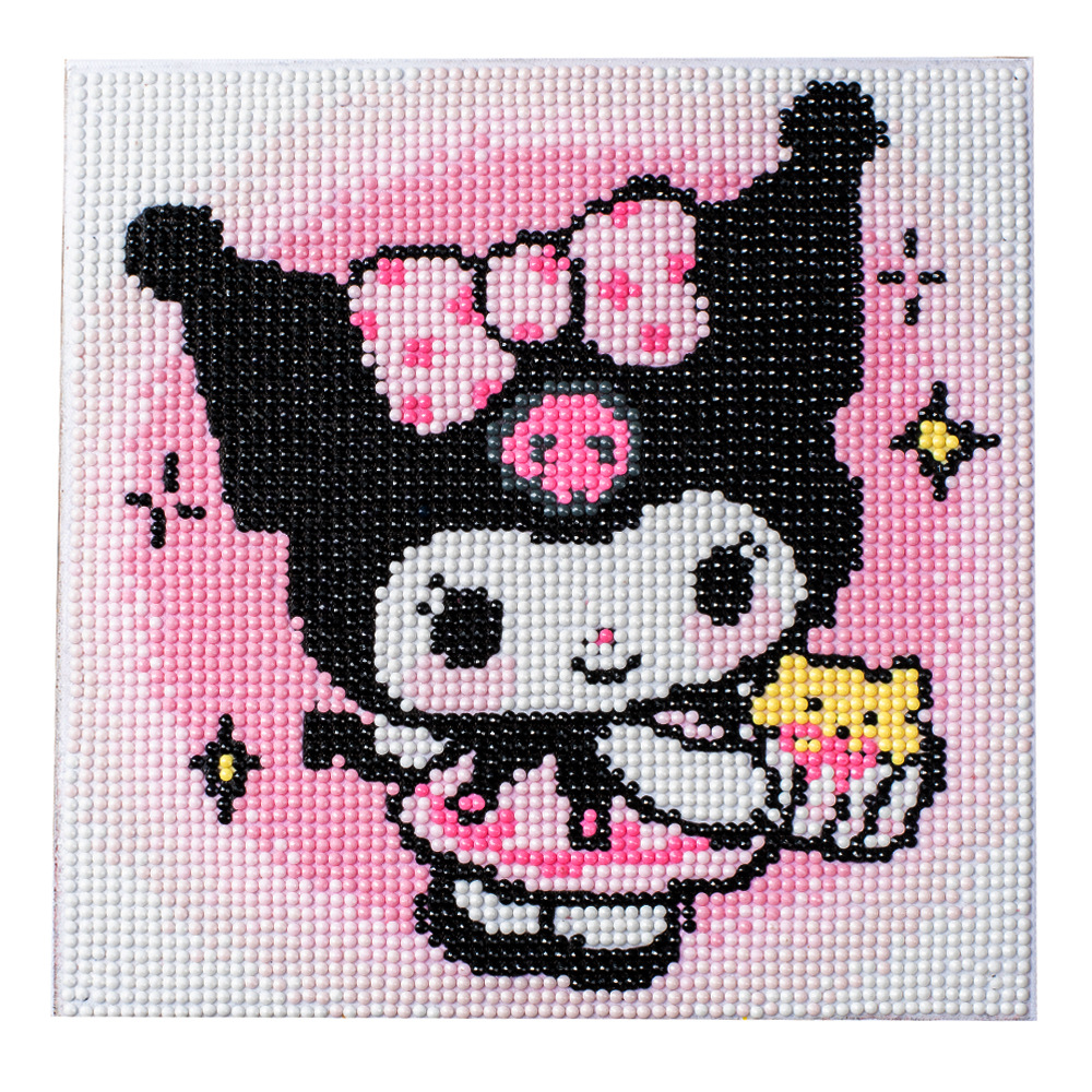 Picture of Original God New Diamond painting children student diy handmade diamond material package with frame Cartoon Cartoon educational toys