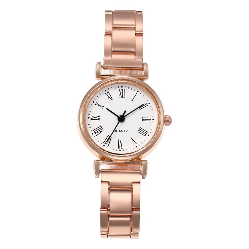 Women's Student's Korean-style Fashionable Small Dial Retro Steel Band All-match Women's Instagram Style Casual Quartz Watch