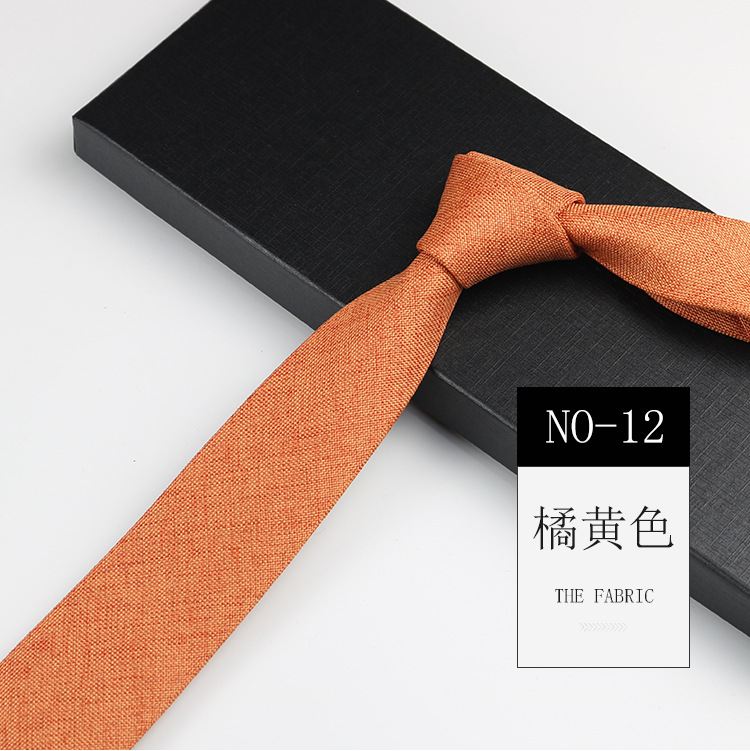 Picture of Men's formal wear for work professional Korean wedding groom artistic simple academic style blue gray 6cm hand tie