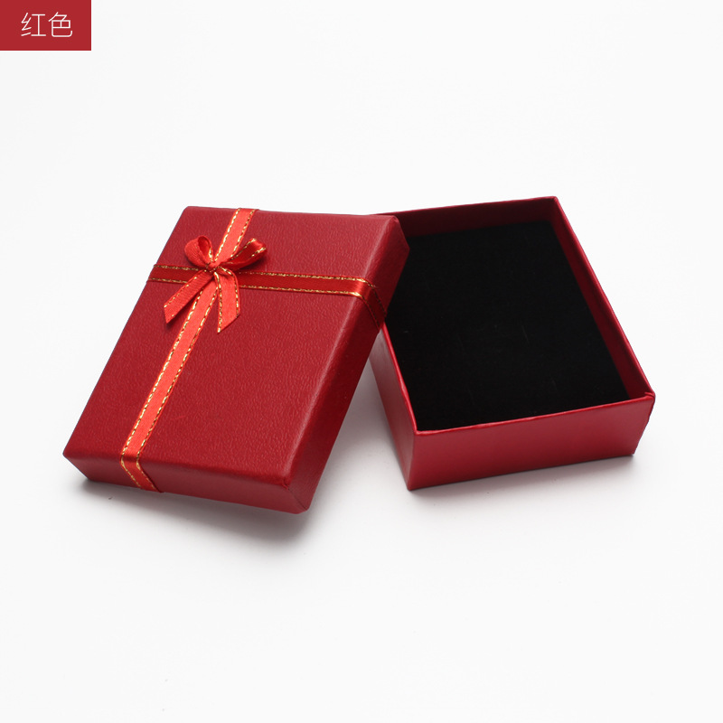 Picture of Jewelry Gift Set Pearlescent Paper Color Box Phnom Penh Jewelry Box Necklace Rectangular Jewelry Packaging Box Set