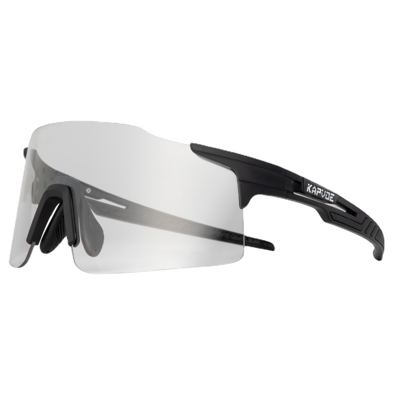 Picture of kapvoe color changing riding glasses myopia men and women running outdoor sports windproof goggles bicycle accessories