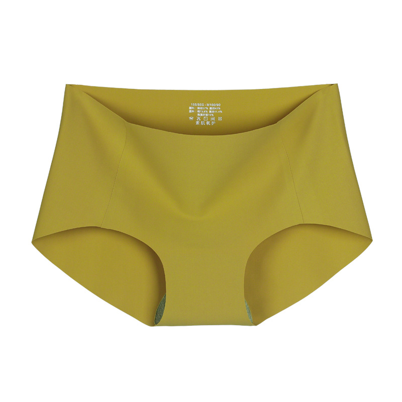Picture of [32 Colors] 7A Antibacterial Japanese Ice Silk Mid-waist Traceless Panties Women's Thin Women's Modal Girls' Panties