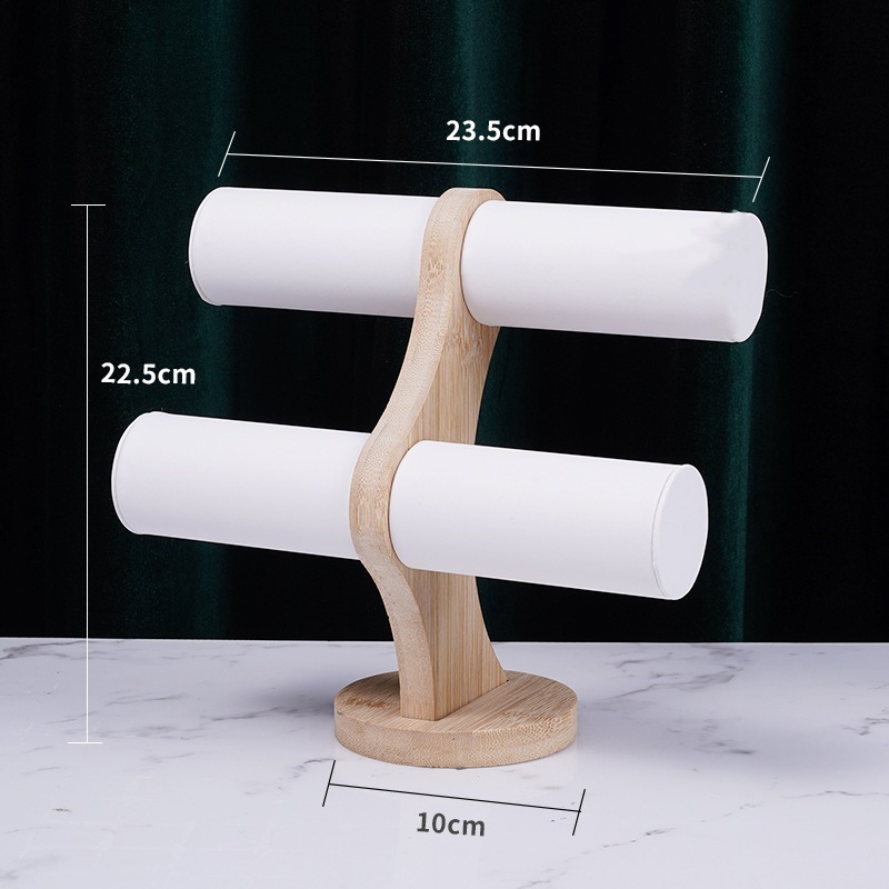 Picture of 2024 New Bamboo Bracelet Display Stand Jewelry Watch Bracelet Storage Stand Jewelry Bracelet Jewelry Hair Ring Storage